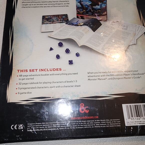 dungeons and dragons starter set Dragons of storm isle - Picture 5 of 7